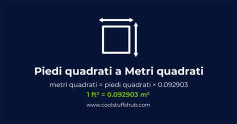 convertitore piedi quadrati metri quadrati|Calcolatore di conversioni Piedi quadrati, tabelle e formule.